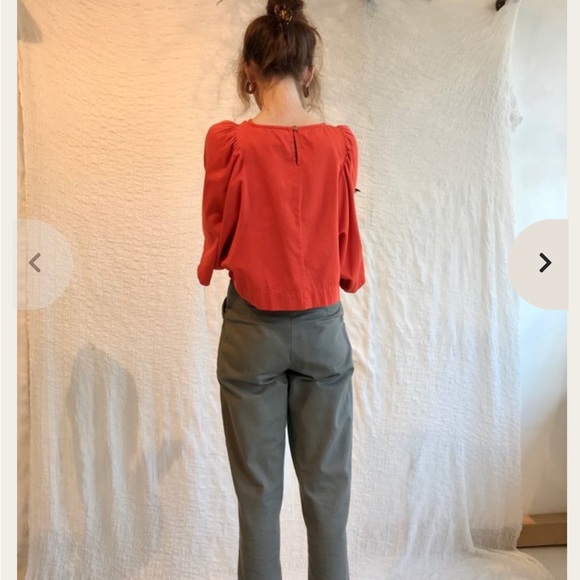 Ilana Kohn Iona Top in Pepper Red, size XS - Picture 6 of 12